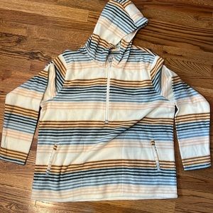 O'Neill Hoodie Pullover Womens Multicolor 2XL Long Sleeve Half Zip Polar Fleece